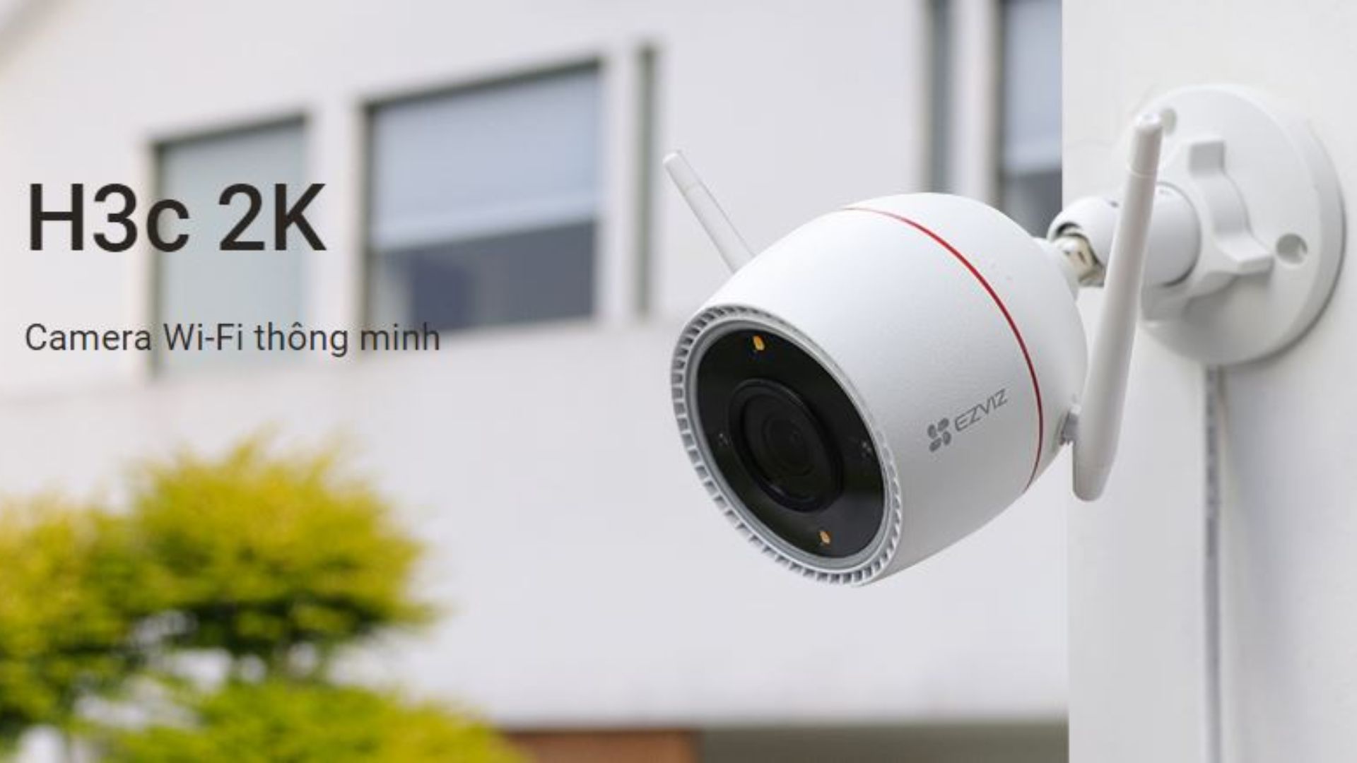 Camera WiFi Ngoài Trời 3MP EZVIZ H3c 2K