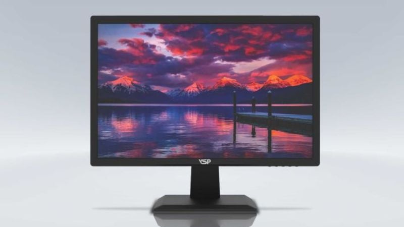 Màn hình LCD VSP 20 sử dụng tấm nền TN với độ phân giải HD (1600 x 900px), mang lại chất lượng hình ảnh đủ rõ