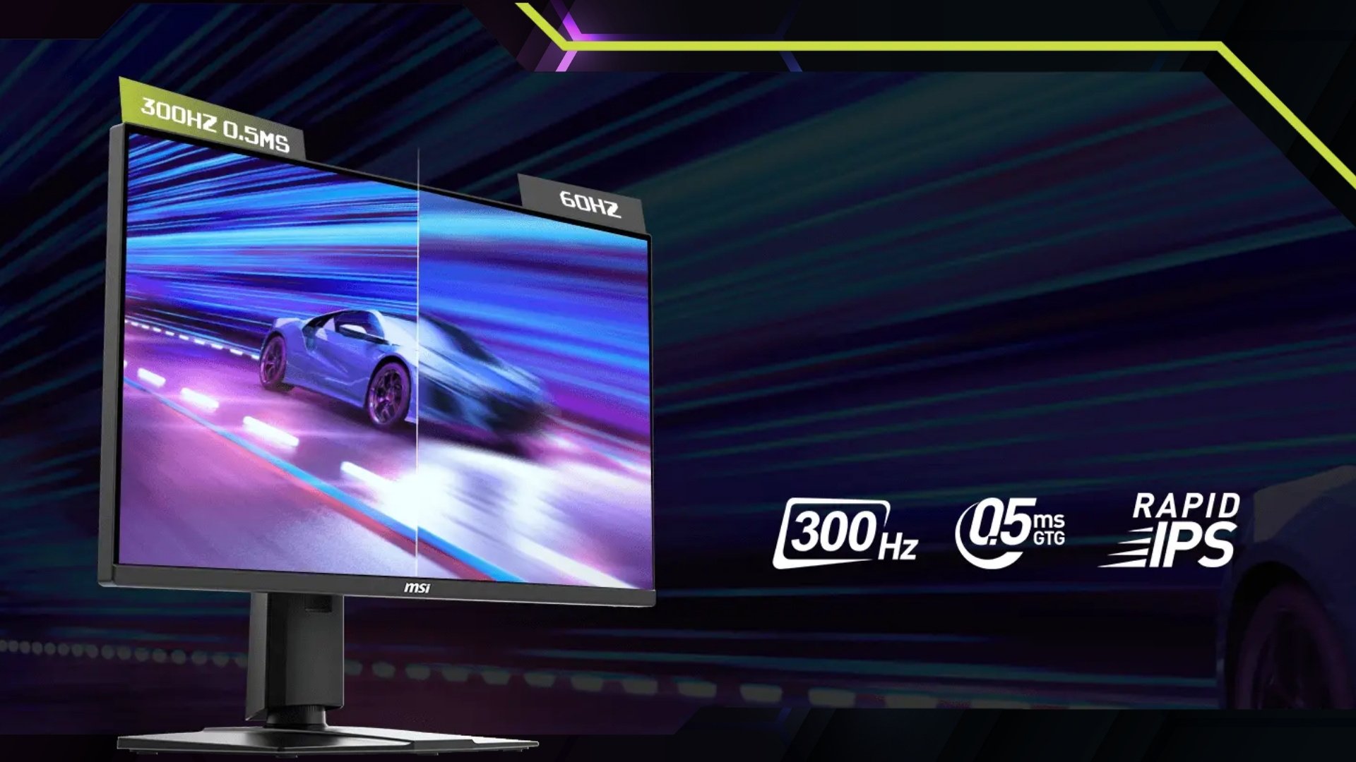Màn hình Gaming FPS MSI MAG 255PXF - Chiến thắng mọi đối thủ