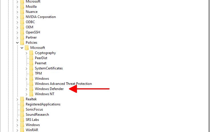 windows defender