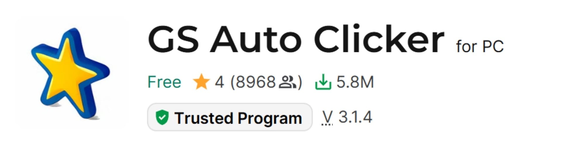 Phần mềm Auto Click cho PC: GS Auto Clicker – Gọn nhẹ, dễ dùng