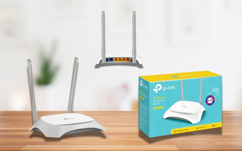 Phát Wifi TP-Link TL-WR840N 300Mbps 2 anten Chính Hãng