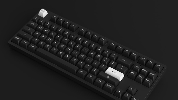 Bàn phím AKKO 3087 RF White on Black hỗ trợ kết nối không dây