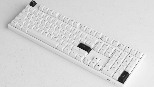 Bàn phím AKKO 3108 RF Black on White thiết kế nhỏ gọn