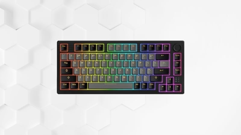 Bàn phím DareU EK75 Pro sở hữu thiết kế nhỏ gọn