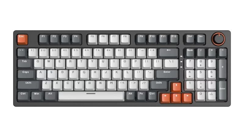 Thiết kế E-Dra EK398 Beta sử dụng switch Red, mang đến cảm giác gõ êm ái