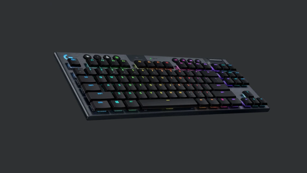 Bàn Phím Cơ Logitech G913 Clicky Lightspeed Wireless RGB TKL (Đen) được trang bị switch GL Clicky
