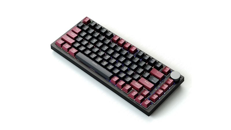 E-Dra EK375 Alpha sở hữu thiết kế layout 75% nhỏ gọn giúp tiết kiệm không gian làm việc và dễ dàng mang theo