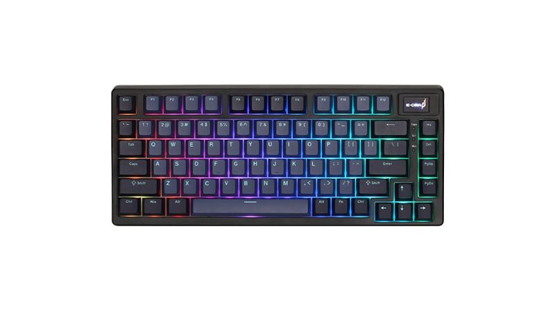 àn phím E-Dra EK375 Pro Beta | Brown Switch sở hữu thiết kế nhỏ gọn với layout 75%
