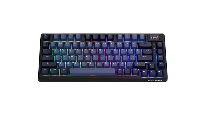 Hệ thống LED RGB 7 màu không chỉ làm nổi bật thiết kế của E-Dra EK375 Pro Beta mà còn mang lại trải nghiệm thị giác ấn tượng