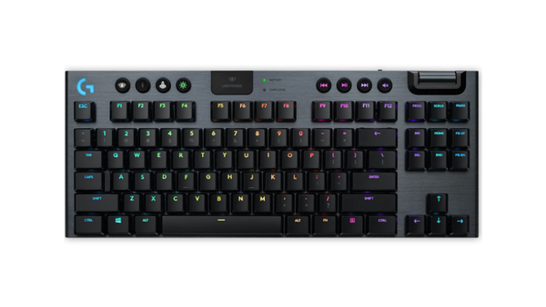 Bàn Phím Cơ Logitech G913 Tactile Lightspeed Wireless RGB TKL (Đen)