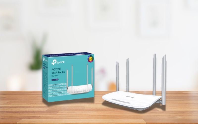 Archer C50 có tốc độ Wi-Fi với hai băng tần kết nối đồng thời