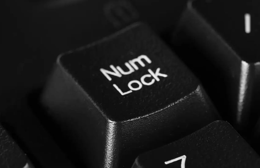 Phím NumLock trên laptop Dell