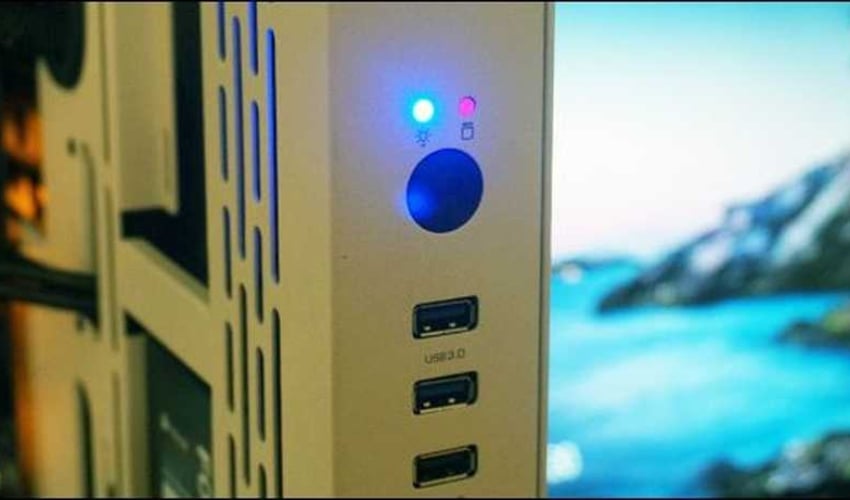Kiểm tra trạng thái đèn LED của máy tính