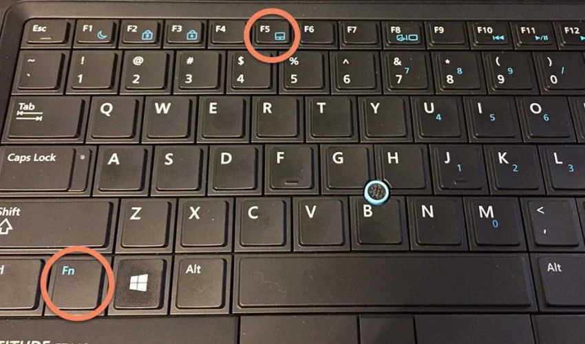Cách tắt đèn bàn phím laptop dell