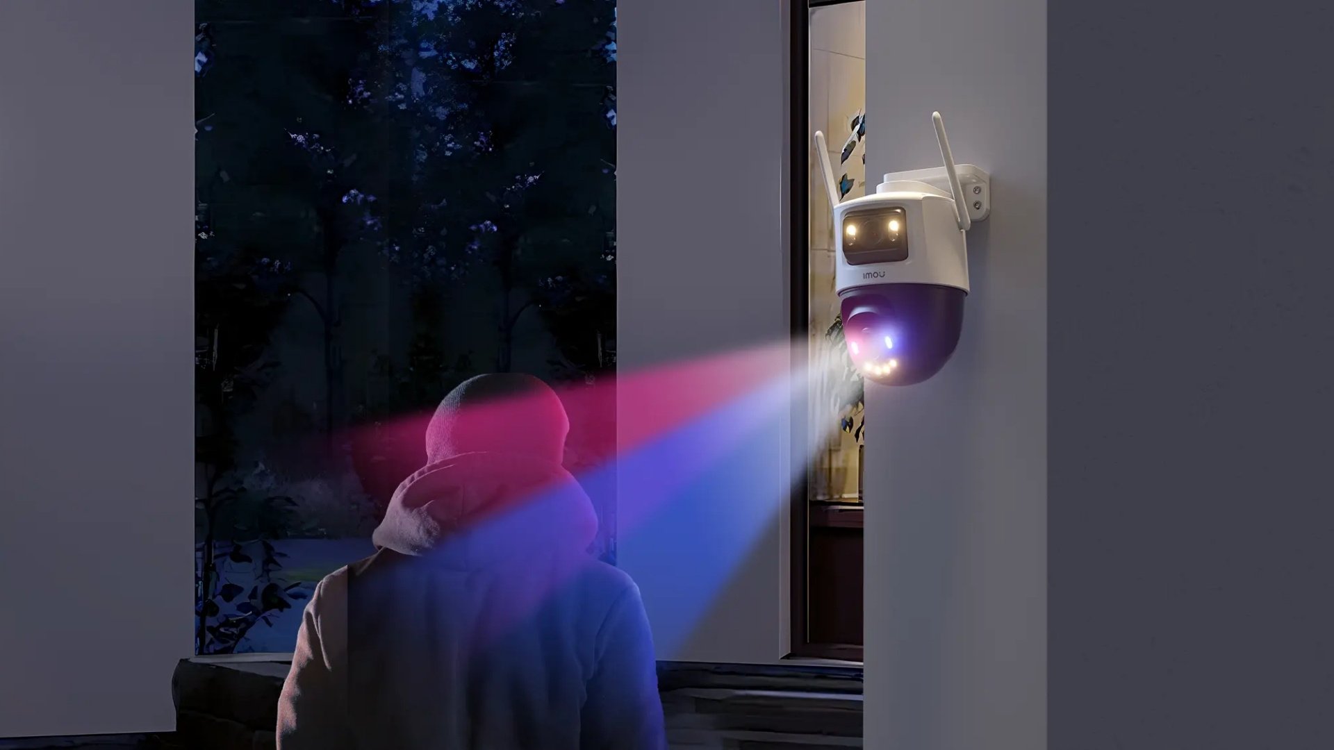 Camera Imou Cruiser Dual 2 10MP IPC-S7XEP-10M0WED - Răn đe mạnh hơn đối với kẻ xâm nhập