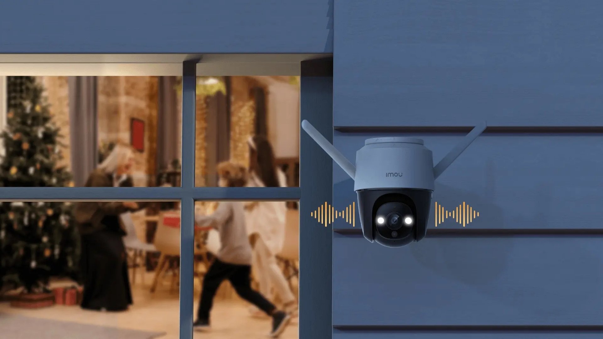 Camera WiFi Ngoài Trời 360 Độ 4MP Imou Cruiser IPC-S42FP - Theo dõi thông minh