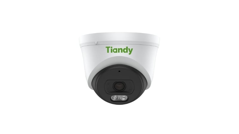 Camera IP Tiandy C320N có trọng lượng 0.24kg, được chế tạo từ sự kết hợp giữa kim loại và nhựa cao cấp