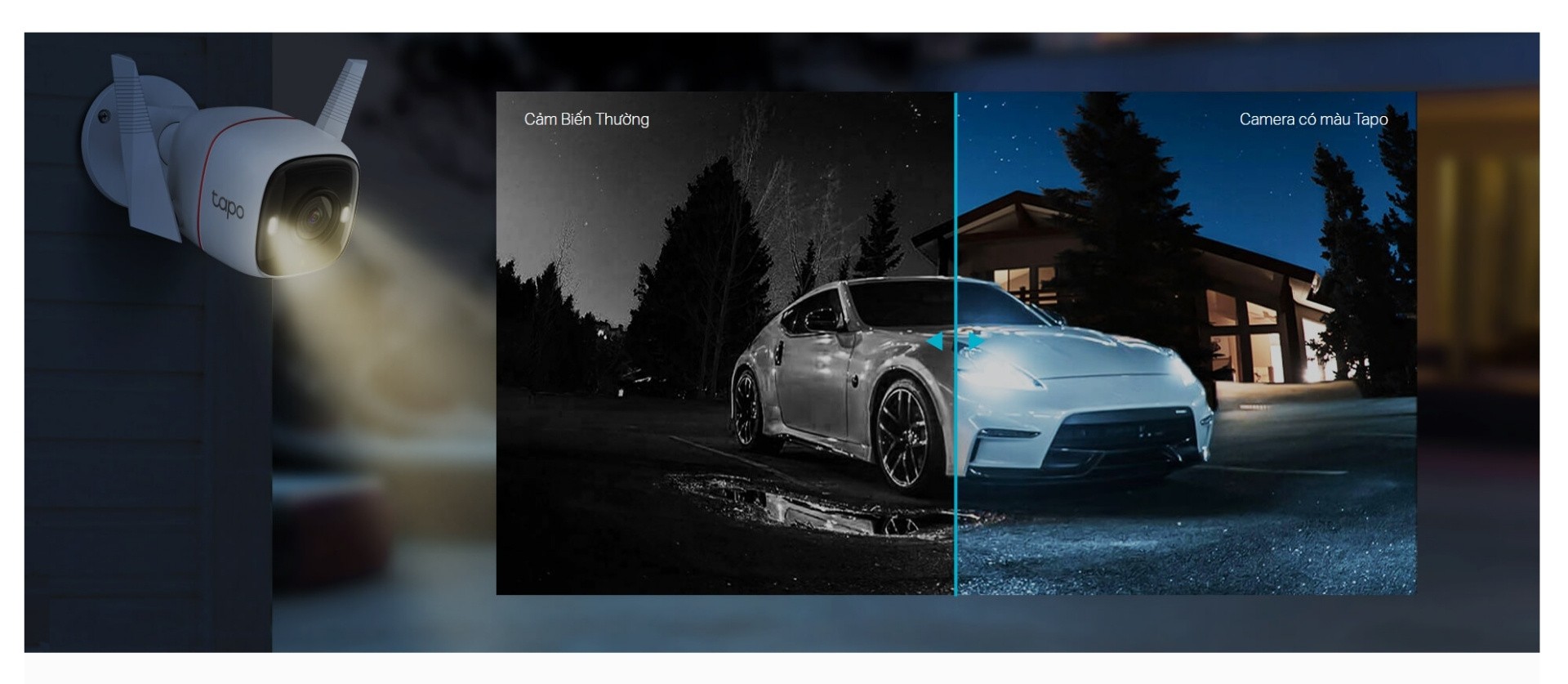 Camera WiFi Ngoài Trời 4MP TP-Link Tapo C320WS - Tầm nhìn đêm có màu & Starlight