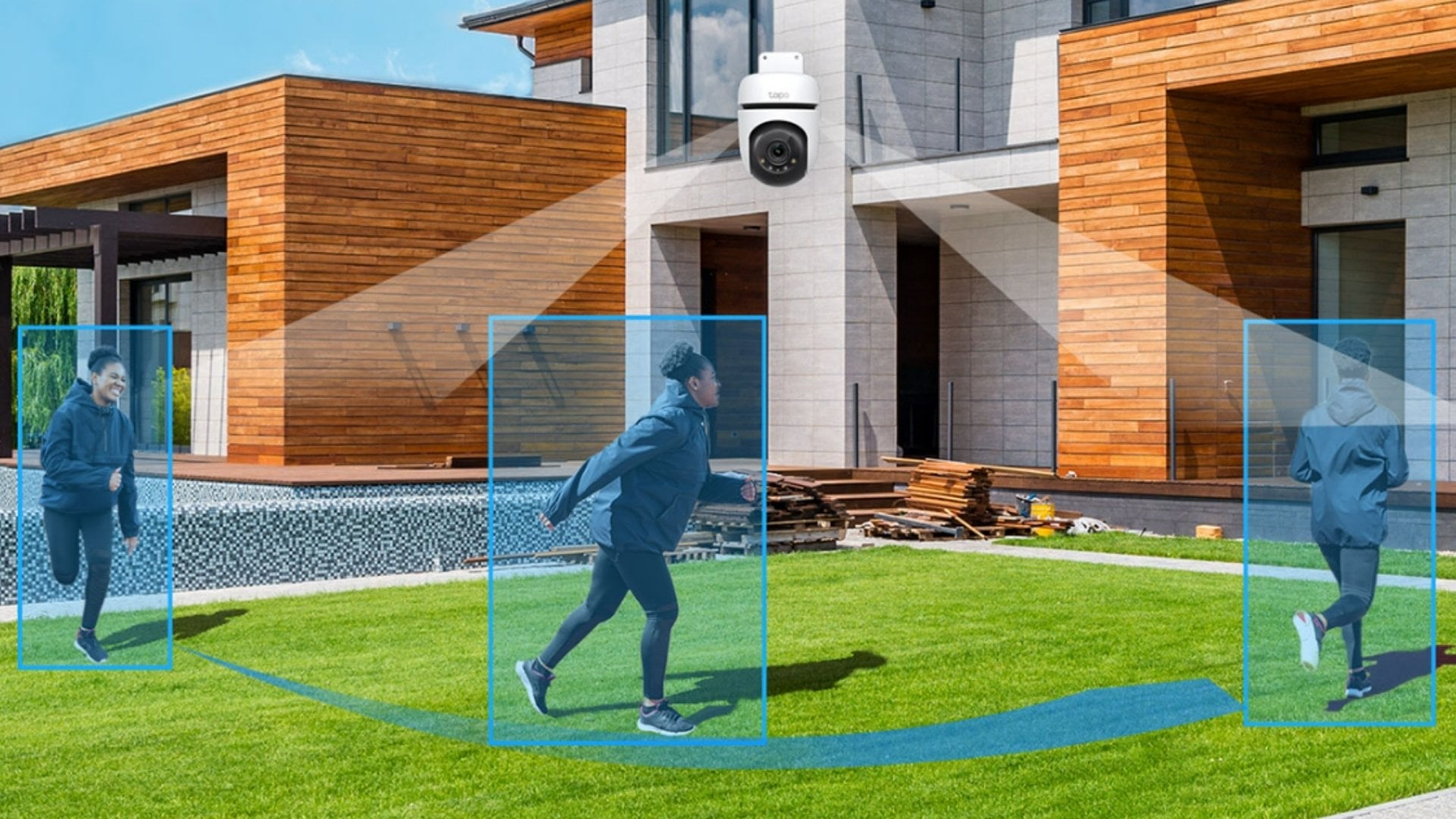 Camera WiFi Ngoài Trời 360 Độ 3MP TP-Link Tapo C510W - Theo dõi chuyển động thông minh