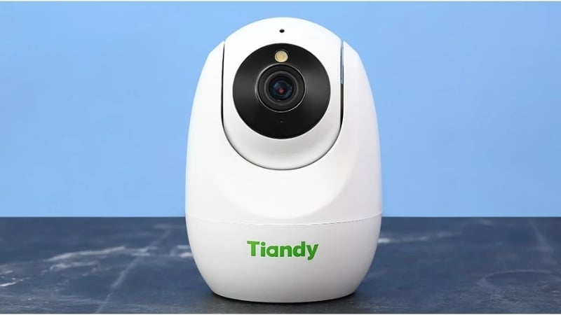 Được tích hợp micro và loa, Camera Wifi Tiandy H342N cho phép đàm thoại hai chiều