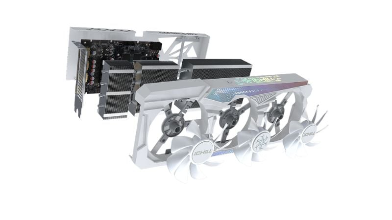 Card màn hình INNO3D GeForce RTX 4060 Ti 8GB iCHILL X3 WHITE được xây dựng trên kiến trúc Ada Lovelace