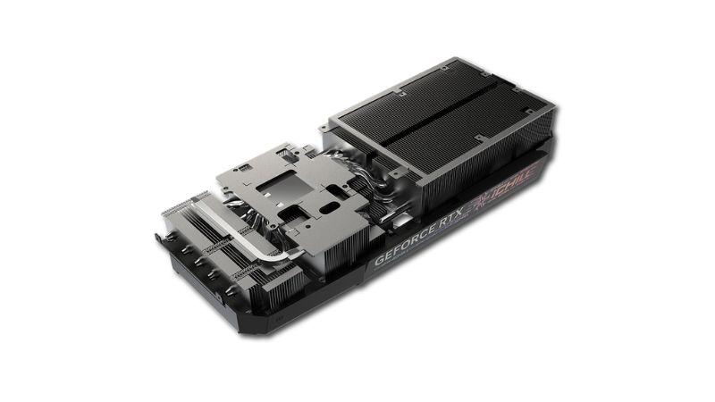 INNO3D RTX 4070 SUPER iCHILL X3 hoạt động với xung nhịp cơ bản 1980 MHz và xung nhịp tăng cường lên đến 2535 MHz