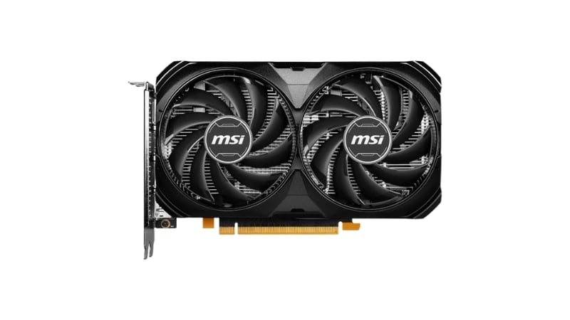 RTX 4060 VENTUS 2X BLACK sở hữu thiết kế gọn gàng và hiện đại