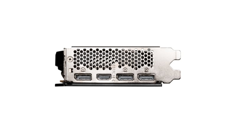 Được trang bị ba cổng DisplayPort v1.4a và một cổng HDMI 2.1a hỗ trợ độ phân giải lên tới 8K@60Hz, RTX 4060 VENTUS 2X BLACK đáp ứng đầy đủ nhu cầu kết nối