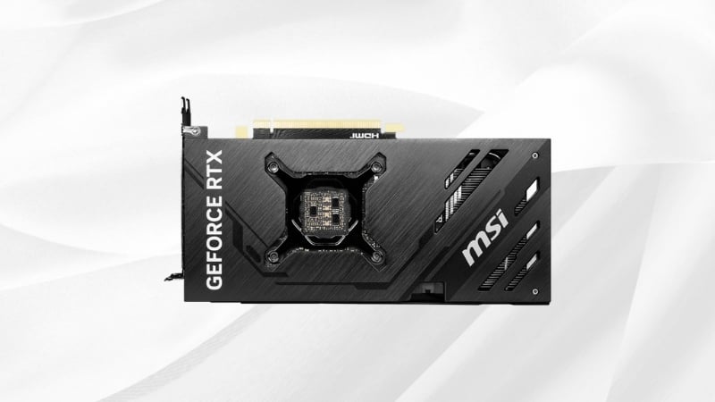 Hệ thống tản nhiệt trên MSI GeForce RTX 4070 VENTUS 2X được trang bị công nghệ TORX Fan 4.0, thiết kế đặc biệt giúp tăng cường luồng khí và giảm tiếng ồn tối đa