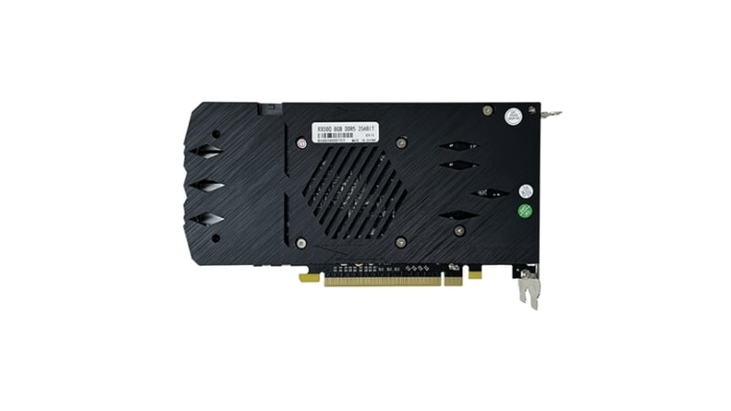 Card đồ họa VGA T-WOLF TW-RX580 8GB GDDR5 256-bit mang thiết kế mạnh mẽ với hai quạt tản nhiệt