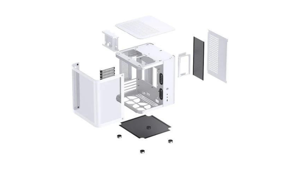 Case Jonsbo TK-1 2.0 được trang bị 2 khe cắm ổ cứng