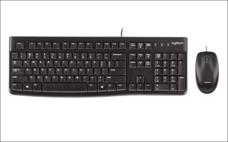 Combo phím chuột Logitech MK120 là một bộ sản phẩm đơn giản nhưng đầy đủ tiện ích