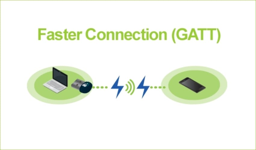 Tính năng GATT Caching giúp tăng tốc độ kết nối