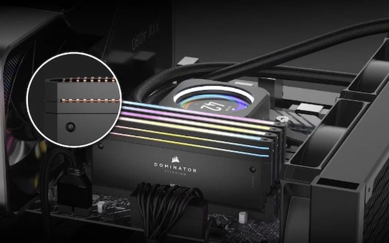 Corsair Dominator Titanium RGB Black 64GB