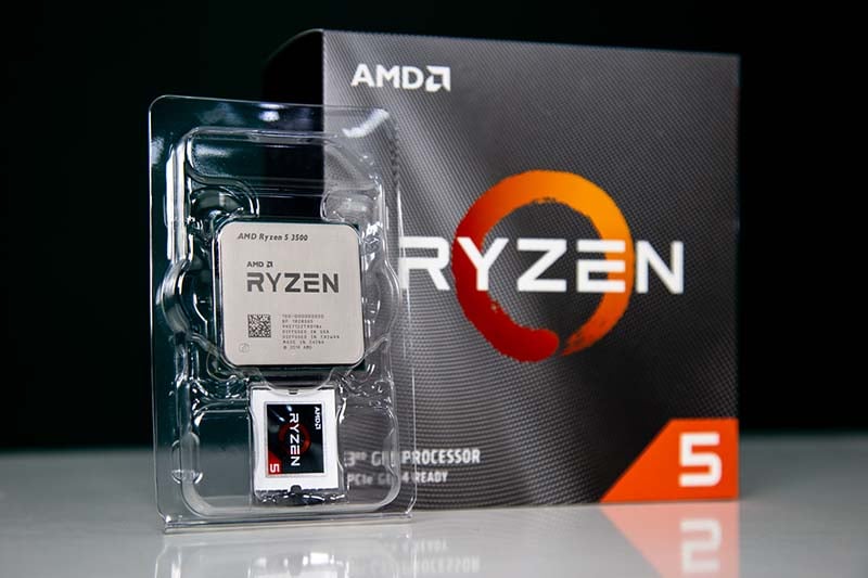CPU AMD Ryzen 5 3500 chính hãng  AM4, Upto 4.10 GHz, 6C/6T, 16MB