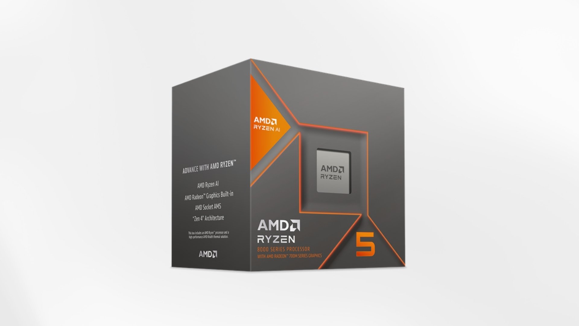 AMD Ryzen 5 8500G | 3.5 GHz up to 5.0GHz, 6 Cores 12 Threads, AM5 - Đồ họa ổn định với AMD Radeon 740M
