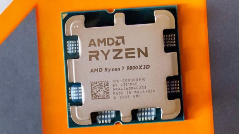 Điểm sáng của CPU AMD Ryzen 7 9800X3D chính là công nghệ AMD 3D V-Cache™, với bộ nhớ đệm L3 lên tới 96MB