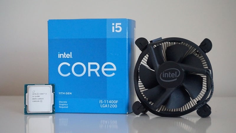 CPU Intel Core i5-11400F có hiệu suất vượt trột, xử lý đa nhiệm mạnh mẽ, chơi game mượt mà