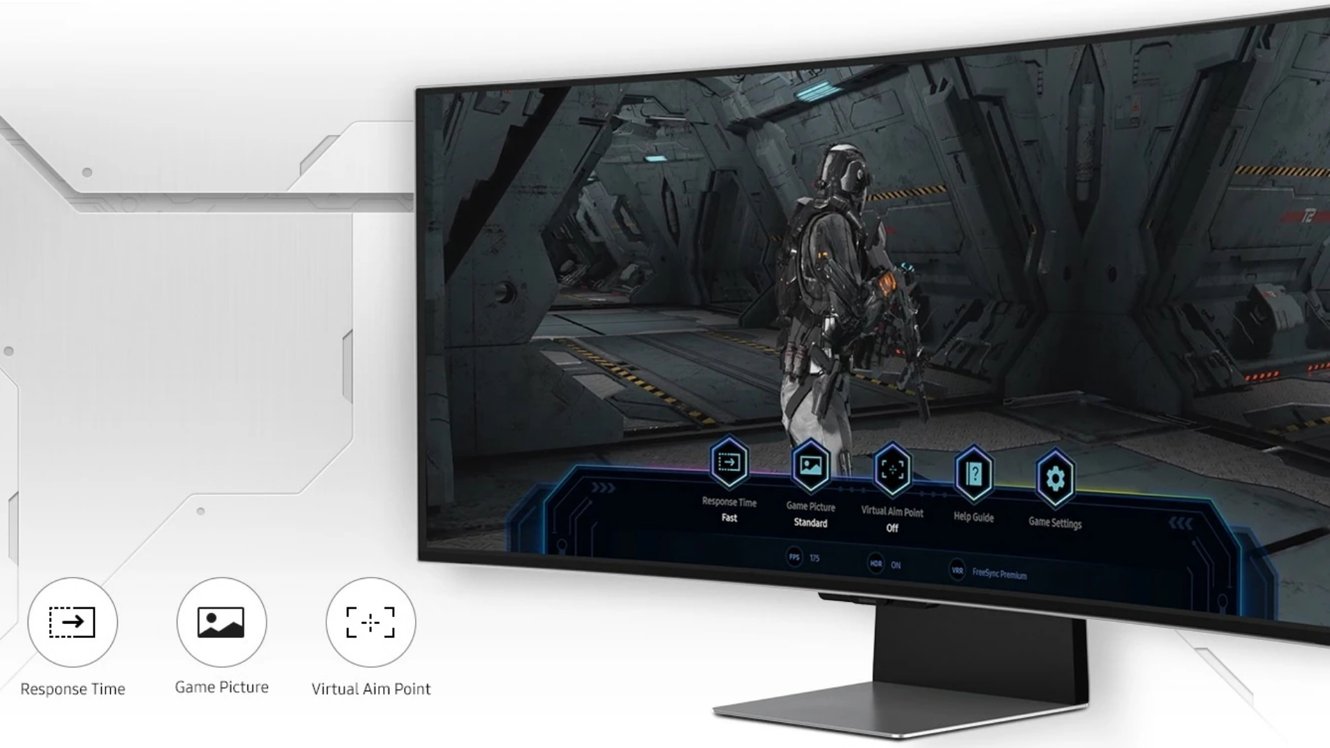 Màn hình Samsung Odyssey OLED G8 G85SB uWQHD LS34BG850SEXXV - Chơi game cực mượt