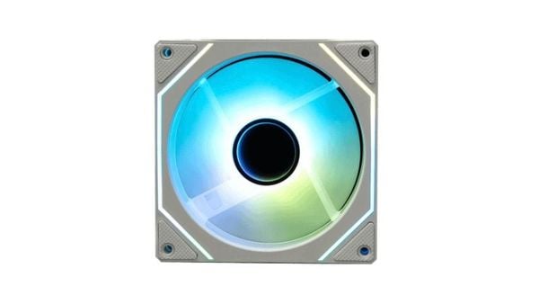 Fan Case Leopard Prism 4Max ARGB - White được trang bị thiết kế cánh quạt đặc biệt tạo luồng gió ngược