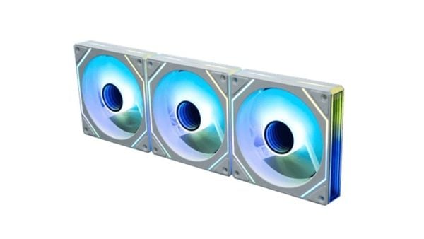 Fan Case Leopard Prism 4Max ARGB - White (Sync Main)  được trang bị kết nối nguồn 4 PIN PWM