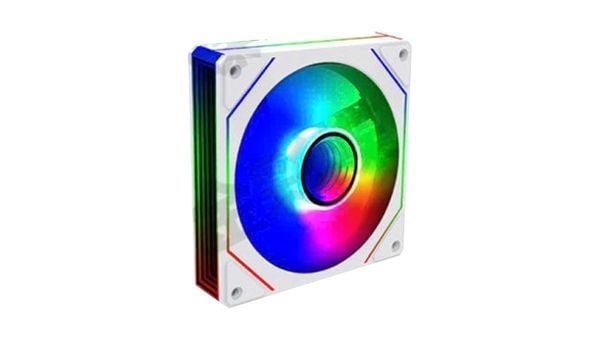 Fan Case Leopard S1 Auto RGB - White