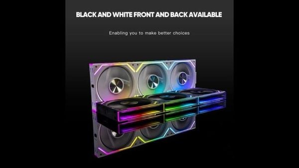 Điểm nổi bật của Fan Case Leopard V2RS ARGB - Black là hệ thống đèn LED ARGB rực rỡ