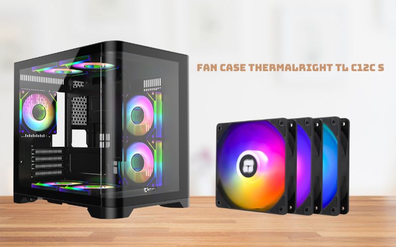 Quạt tản nhiệt Case Thermalright TL C12C S sở hữu ánh sáng ARGB đồng bộ mainboard