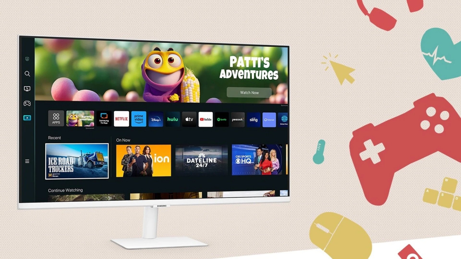 Màn hình Samsung M5 LS32CM501EEXXV - Âm thanh chân thực