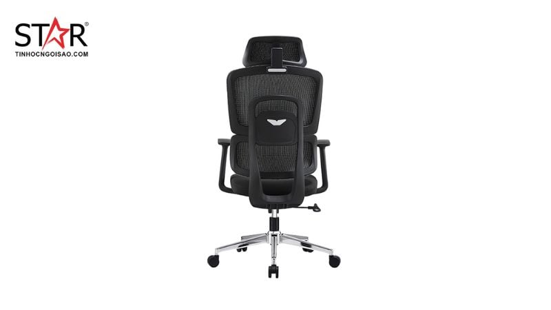 Khung ghế công thái học E-Dra EEC219 được trang bị trụ thủy lực Class 3 Bifma và bệ đỡ dạng con bướm