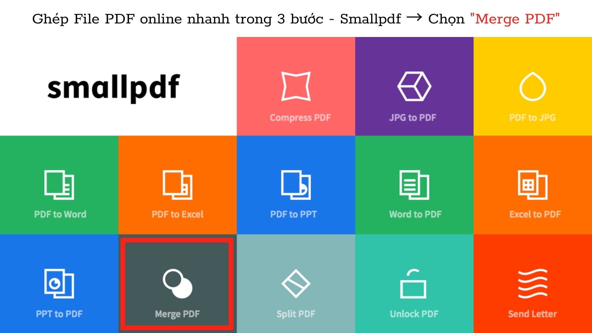 Cách ghép file PDF Online nhanh, miễn phí & cực dễ – TINHOCNGOISAO.COM