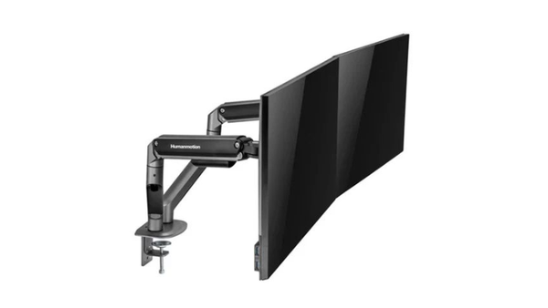 Giá treo màn hình đôi Human Motion T6 Pro Dual - Đen chắc chắn