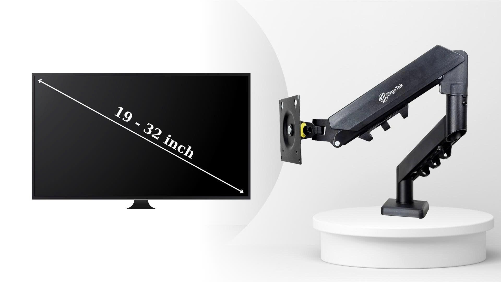 Giá treo màn hình Ergotek EZ90 Pro - Đen | 19 - 32 inch
